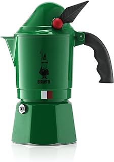 Cafetera moka italiana Bialetti Modelo Alpina, aluminio